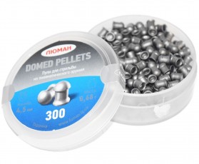 Пули пневматические Люман "Domed pellets" 0,68гр. 4,5мм (300шт.)